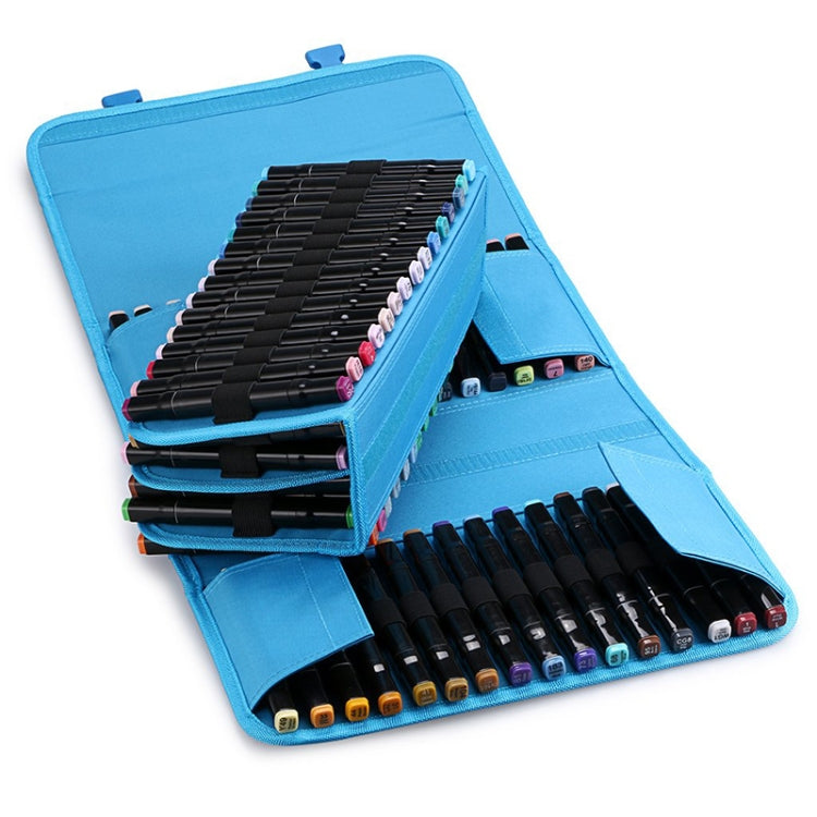 2 PCS Mark Touch Pen Bag Sketch Storage Bag Holders Painting Bag, Size:120 color pencil case