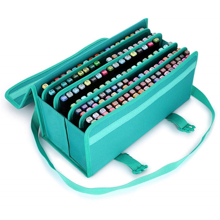 2 PCS Mark Touch Pen Bag Sketch Storage Bag Holders Painting Bag, Size:168 color pencil case