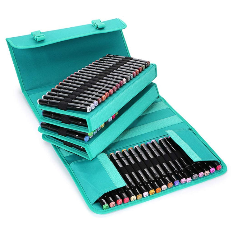 2 PCS Mark Touch Pen Bag Sketch Storage Bag Holders Painting Bag, Size:168 color pencil case