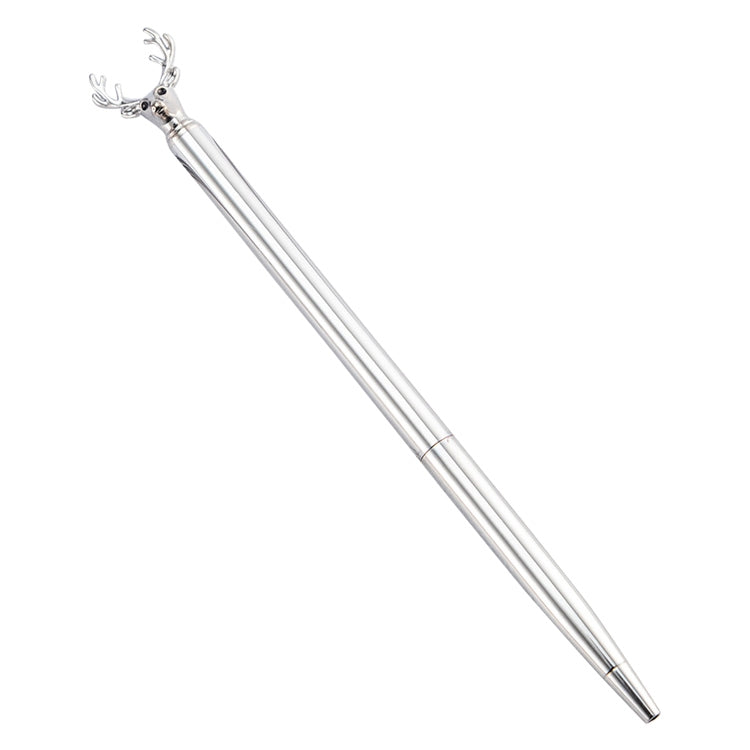 2 PCS Cute Ball Pens Metal Elk Dree Ballpoint Pens School Stationery Office Supplies