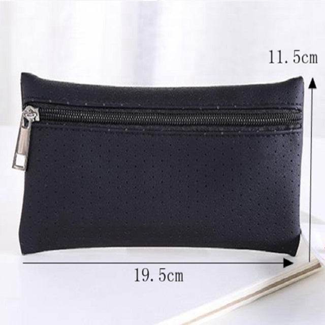 PU Leather Pencil Case Girls Boys School Big Pencil Case Pencil Box Cosmetic Bag School Supplies Stationery Gift