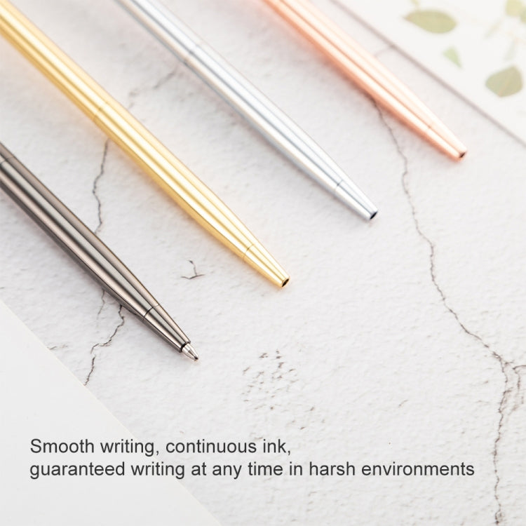 2 PCS Cute Bow Ballpoint Pen Metal Ball Pen Fashion School Office Supplies Students Gift