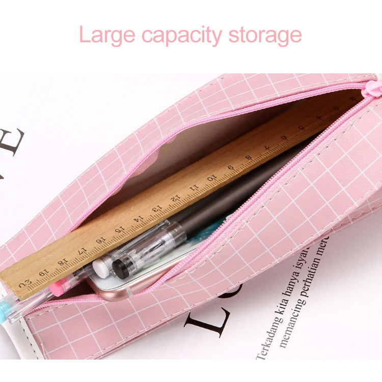 2 PCS Creative Simple Fun Text Milk Box Pen Small Fresh Male Female Students Pencil Bag Large Capacity Storage Stationery
