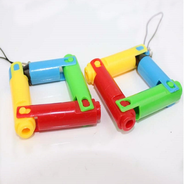 10 PCS Creative Foldable Cute Plastic Ballpoint Pen Kawaii Stationery School Office Supplies