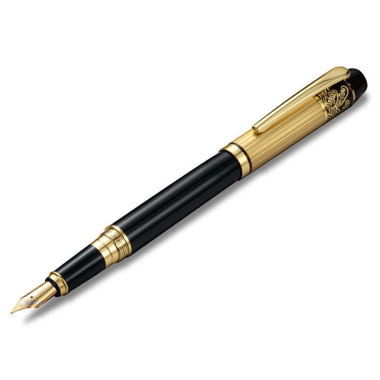 Office Gift Elegant Upscale Golden Metal Classical Piece Ballpoint Pens Roller Ball Pen, Type:Pen