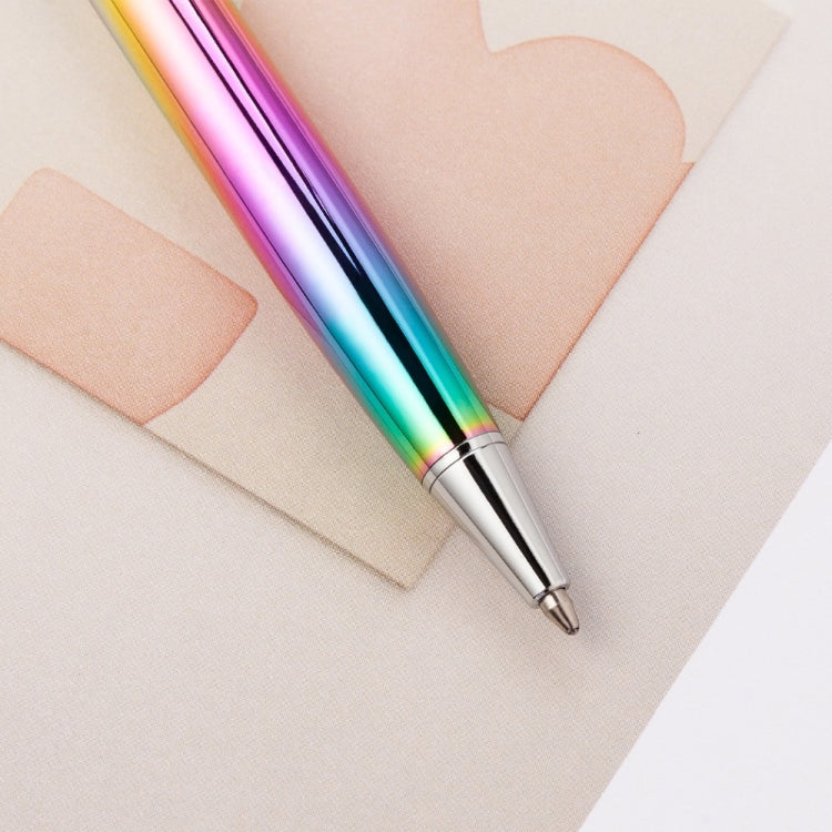 Metal Rotating Ballpoint Pen School Writing Office Signature Pen Creative Stationery Gift
