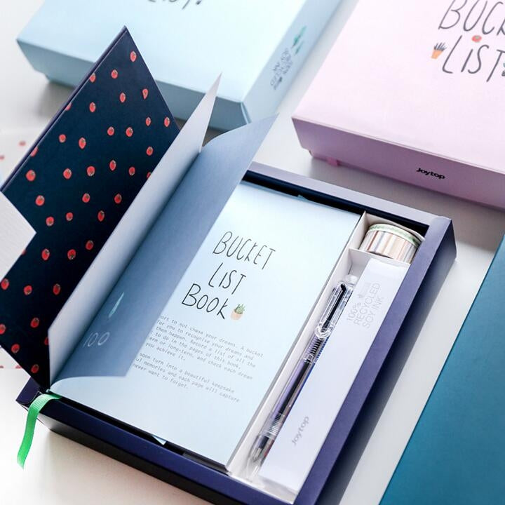 Planner Agenda Scheduler Notebook Stationery Gift with Pen & Stickers