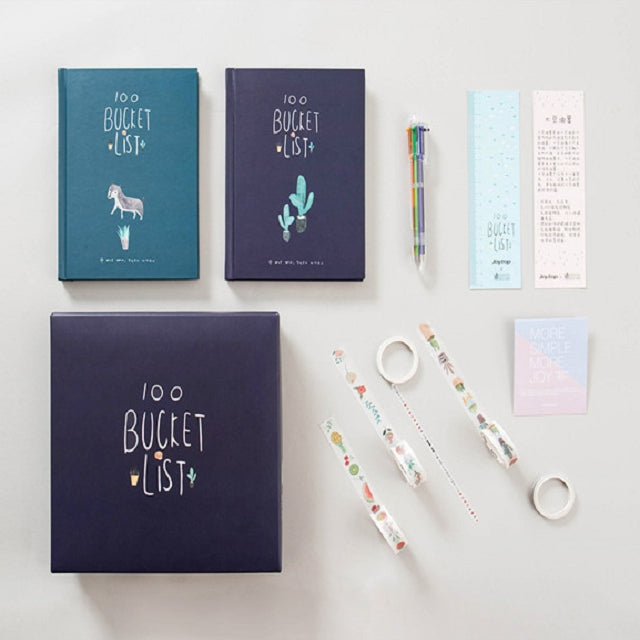 Planner Agenda Scheduler Notebook Stationery Gift with Pen & Stickers