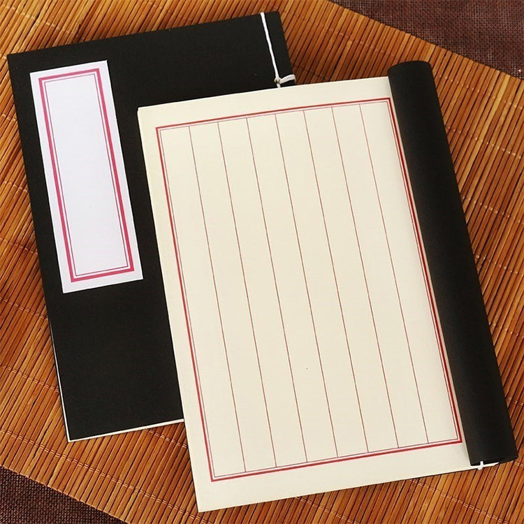 Chinese Style Traditional Ancient Notebook Antique Calligraphy Note Book Handmade Stitching Diary Kungfu Notepad