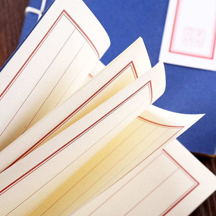 Chinese Style Traditional Ancient Notebook Antique Calligraphy Note Book Handmade Stitching Diary Kungfu Notepad