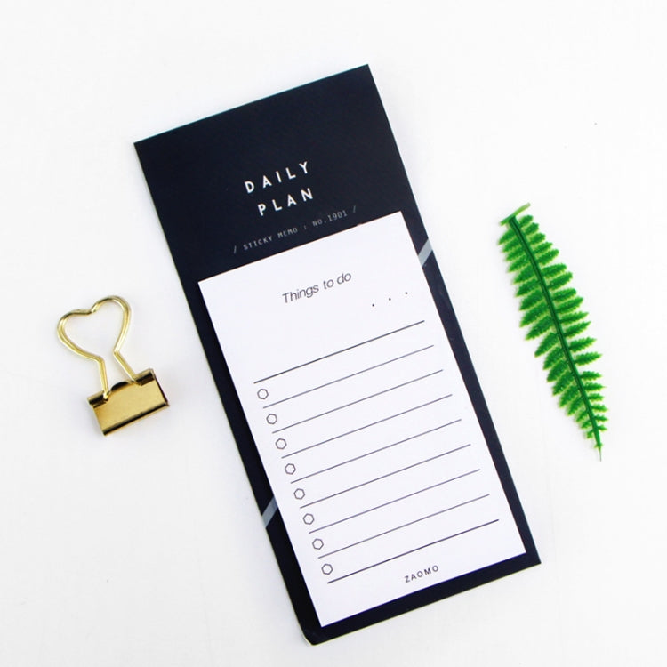 Daily Plan To Do List Weekly Monthly Memo Notepad Portable Notebook Travel Book Journal Stationery Gift