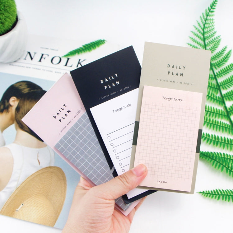 Daily Plan To Do List Weekly Monthly Memo Notepad Portable Notebook Travel Book Journal Stationery Gift