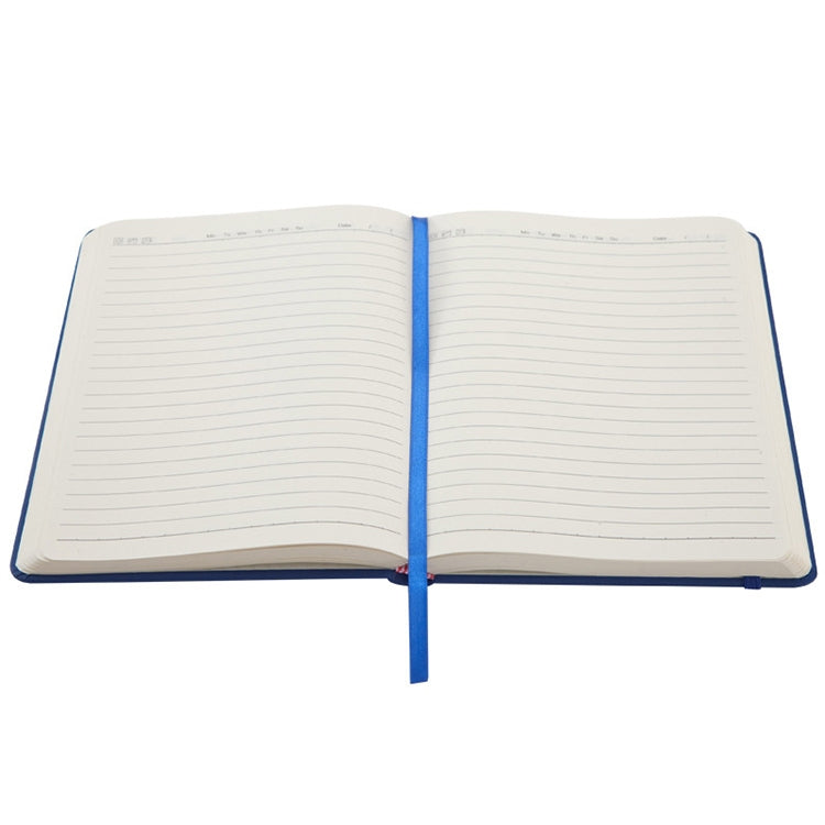 2 PCS 122sheets Notebook Thickened A5 Soft Leather Notepad Color Portable Diary Book Planners Office Stationery(Green)