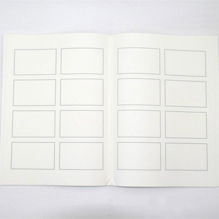 2 PCS 0928 Creative Movie Story Notebook Four Comic Painting Book Diary Book Sketch Book Stationery School Supplies, Size:A4