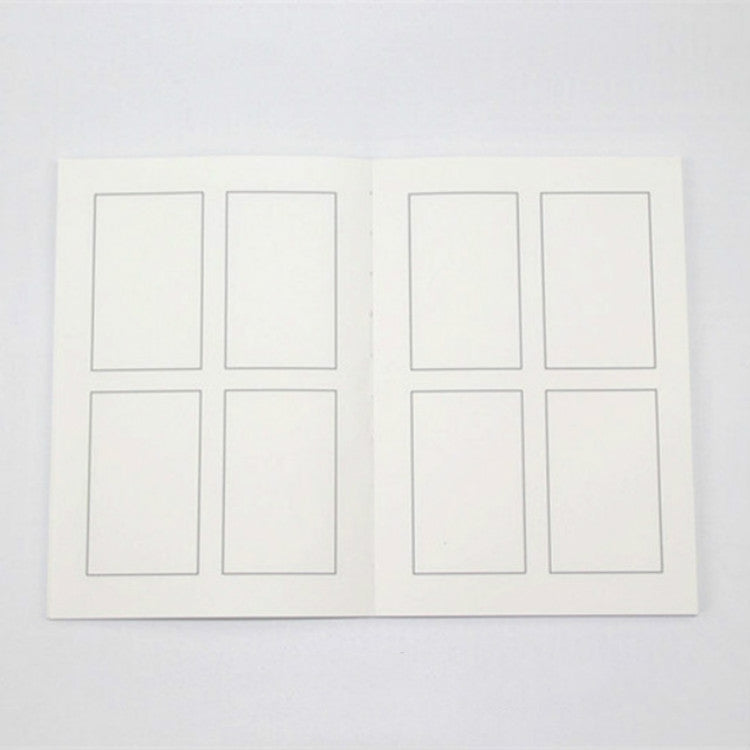 2 PCS 0928 Creative Movie Story Notebook Four Comic Painting Book Diary Book Sketch Book Stationery School Supplies, Size:A5