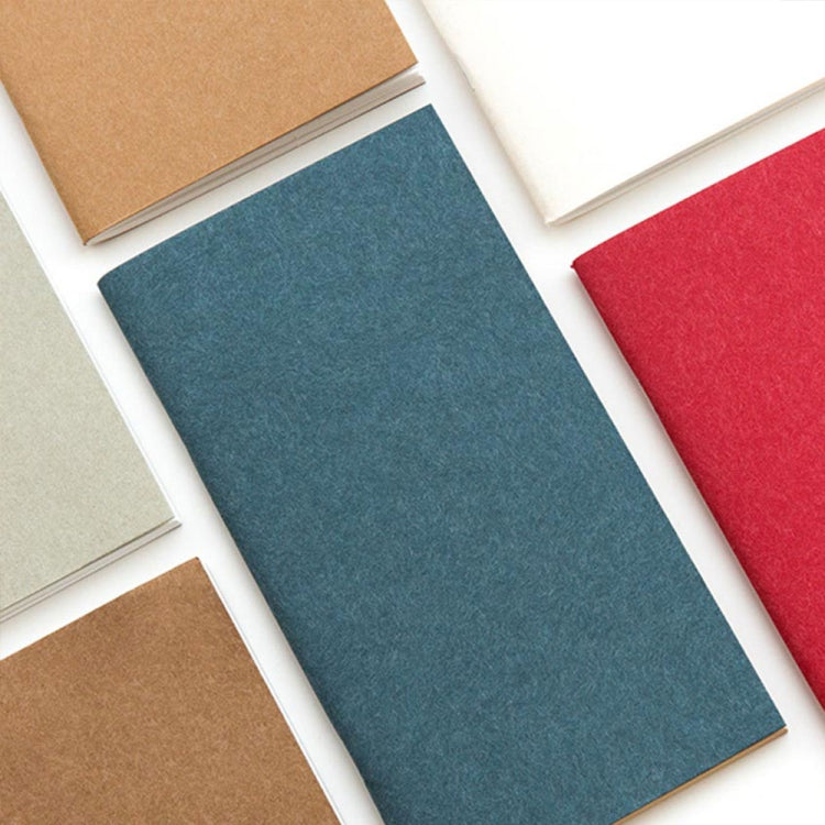 Kraft Traveler Notebook Vintage Notebook Handmade Journal Genuine Leather Diary, Size:12x21cm