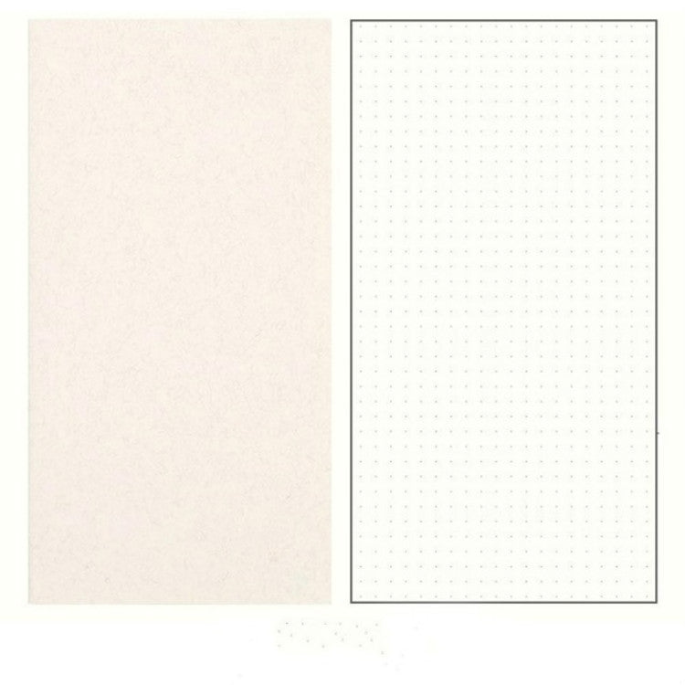 Kraft Traveler Notebook Vintage Notebook Handmade Journal Genuine Leather Diary, Size:12x21cm