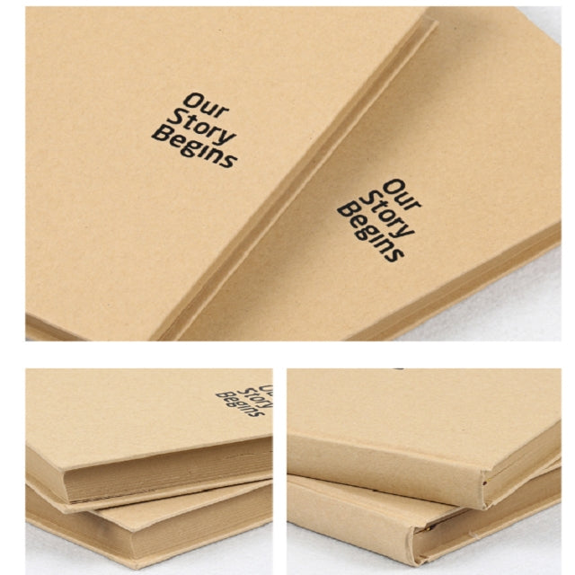 575360974670 Pure Kraft Paper Series Hardcover Notebook A5 Blank Inner Page Simple Notebook Stationery