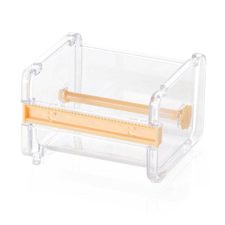 Tape Cutter Office Tape Dispenser Tape Storage Box, Size:10.3x9.1x7.1cm