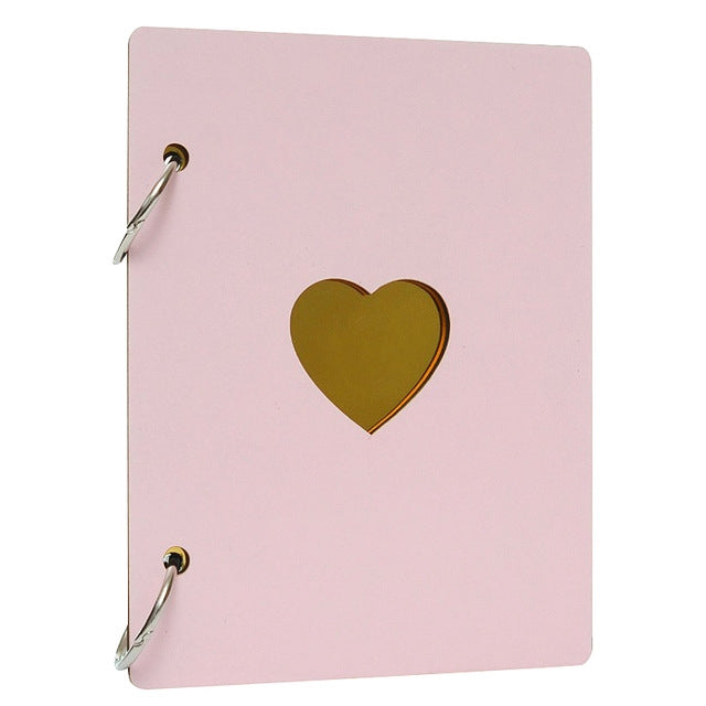 3 PCS 6 inch 32 Pages Wooden Photo Album Baby Growth Memory Life Photo Record Book