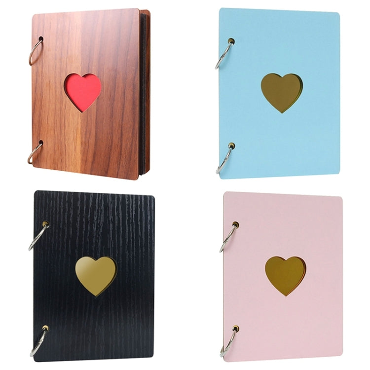 3 PCS 6 inch 32 Pages Wooden Photo Album Baby Growth Memory Life Photo Record Book