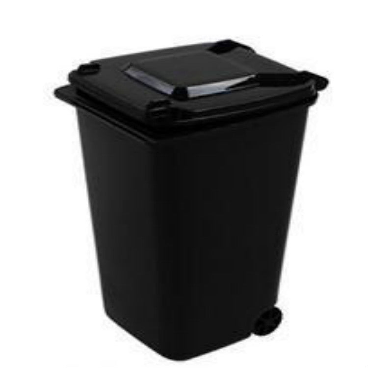 2 PCS Mini Desk Tidy Desktop Trash Can Stationery Organizer Pen Pot Holders