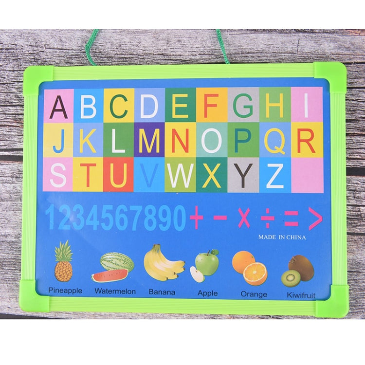 White Board Dry Wipe Board Mini Drawing Whiteboard Small Hanging Board with Marker Pen, Random Color Delivery