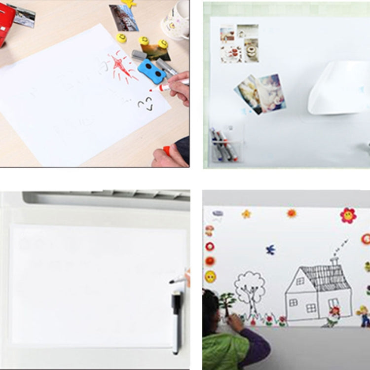 Durable Soft Magnetic Refrigerator Memo Pad Leave Messages Whiteboard