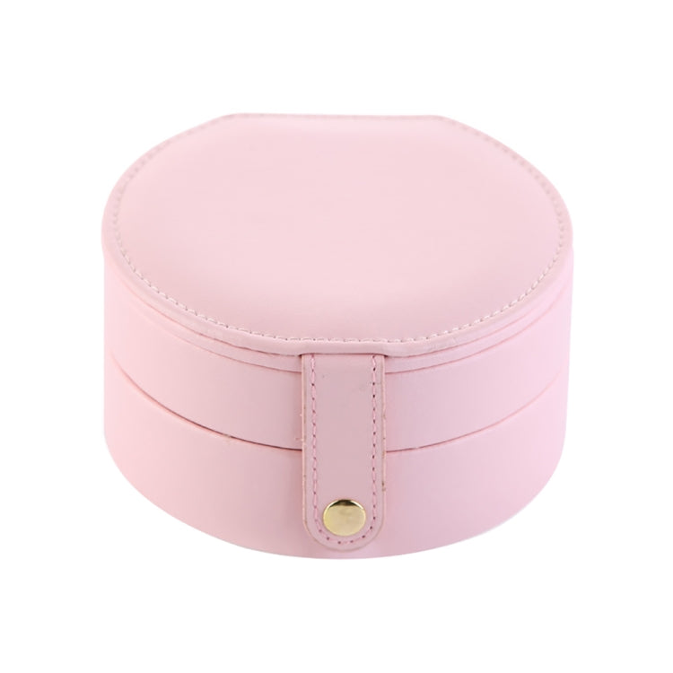 2 Tiers Jewelry Portable Box Makeup Earrings Case Storage Organizer Container
