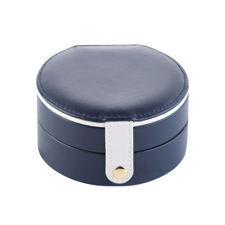 2 Tiers Jewelry Portable Box Makeup Earrings Case Storage Organizer Container