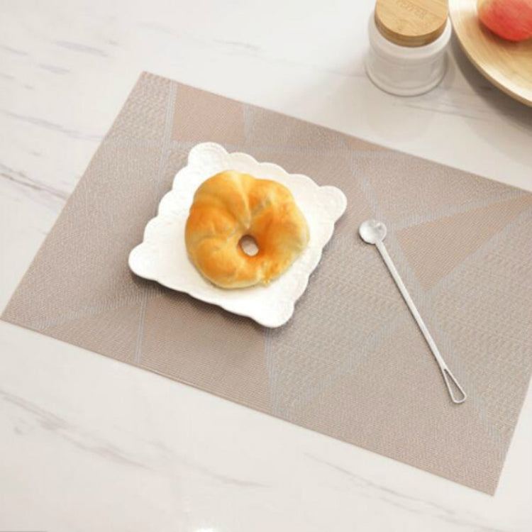 6PCS Creative Environmentally Friendly Simple Table Mats Coffee Cup Pad, Size: 30x45cm