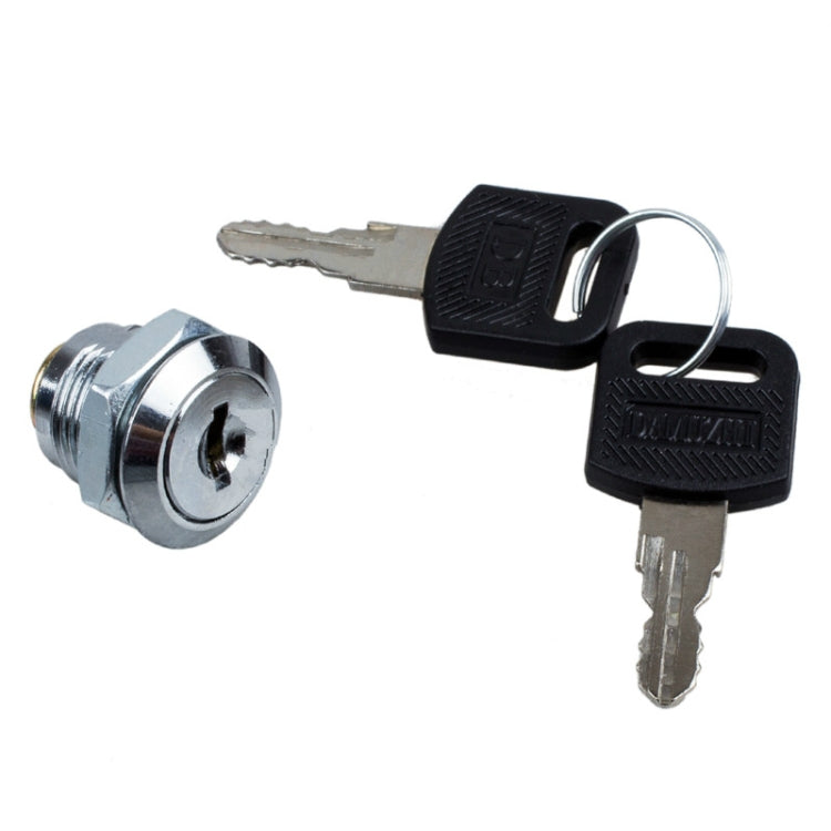 File Cabinet Cylindrical Tongue Roll Cabinet Milk Box Mailbox Lock, Style:16mm-single