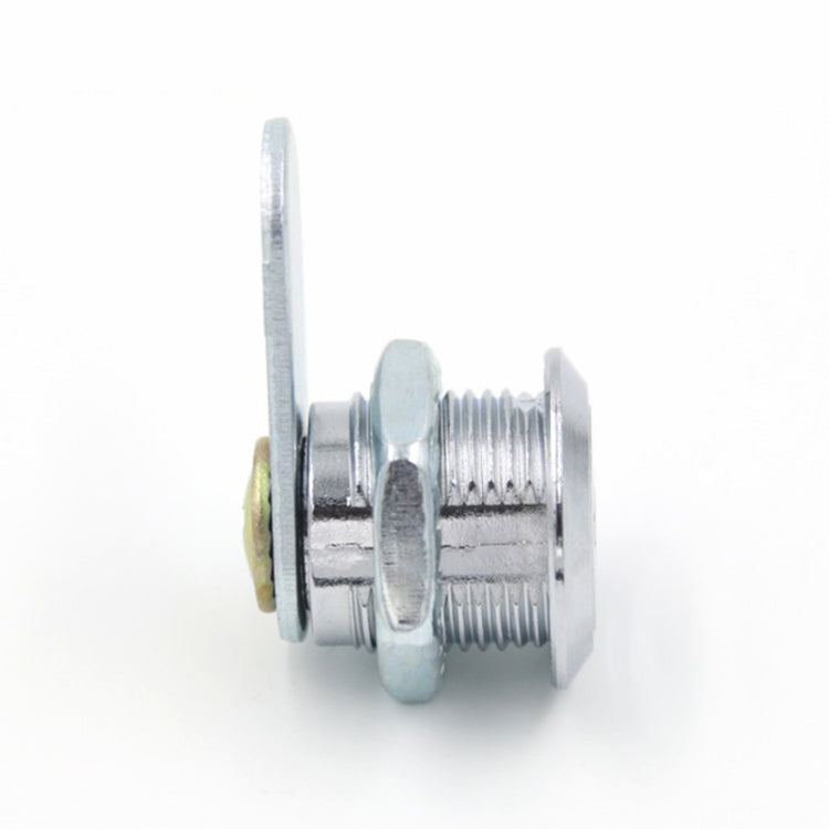 File Cabinet Cylindrical Tongue Roll Cabinet Milk Box Mailbox Lock, Style:16mm-through Opening