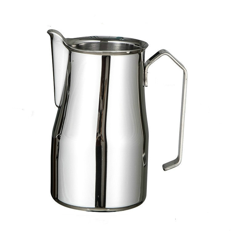 Stainless Steel Coffee Pot Pull Flower Cylinder Cup, Capacity:0.70L