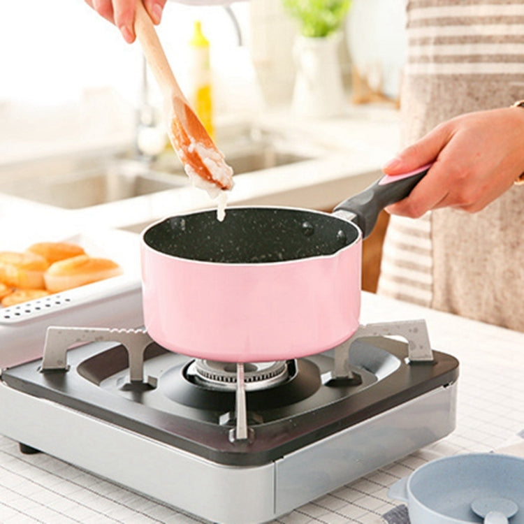 Mini Milk Pan Not-Sticky Heating Pot Portable Soup Pot Metal Flat-Bottomed Multifunction Egg Soup Noodles