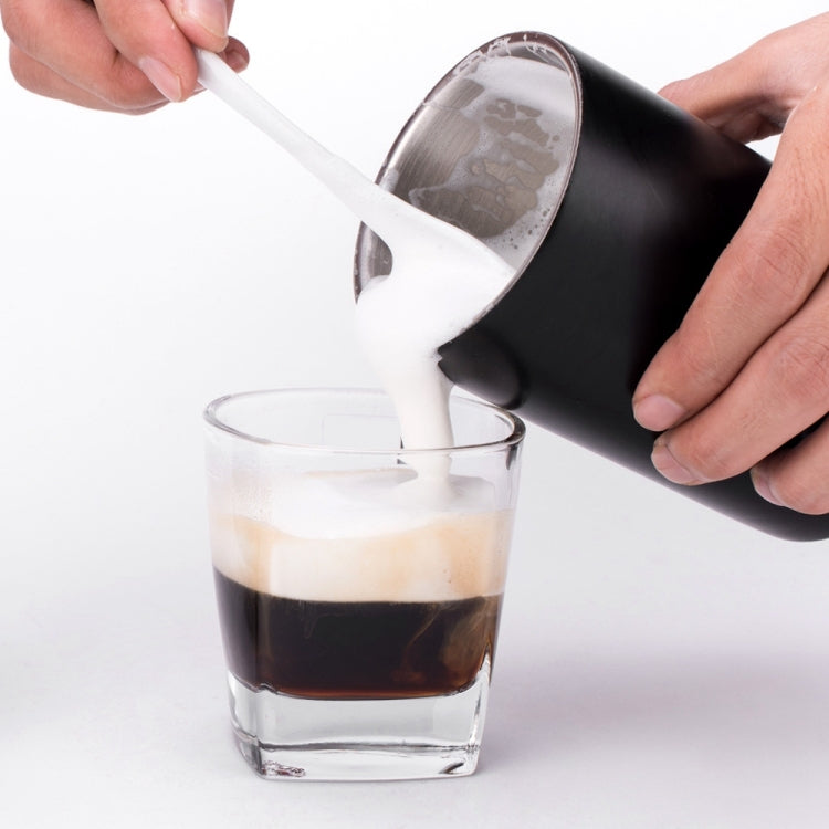 Manual Milk Frother Foam Maker Coffee Milk Double Mesh Milk Creamer Foamer