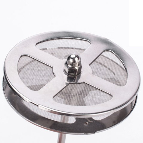 Manual Milk Frother Foam Maker Coffee Milk Double Mesh Milk Creamer Foamer