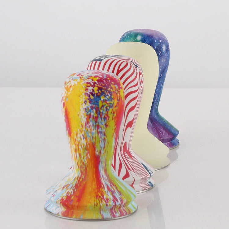 58mm Coffee Tamper Coloured Silicone Frosted Handle Coffee Hammer 304 Stainless Steel Powder Press Coffee Accessories Milk White