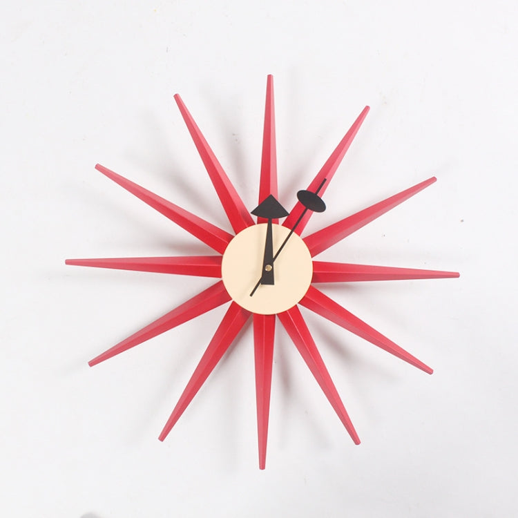 Simple Modern Sun Clock Creative Home Accessories Wall Clock