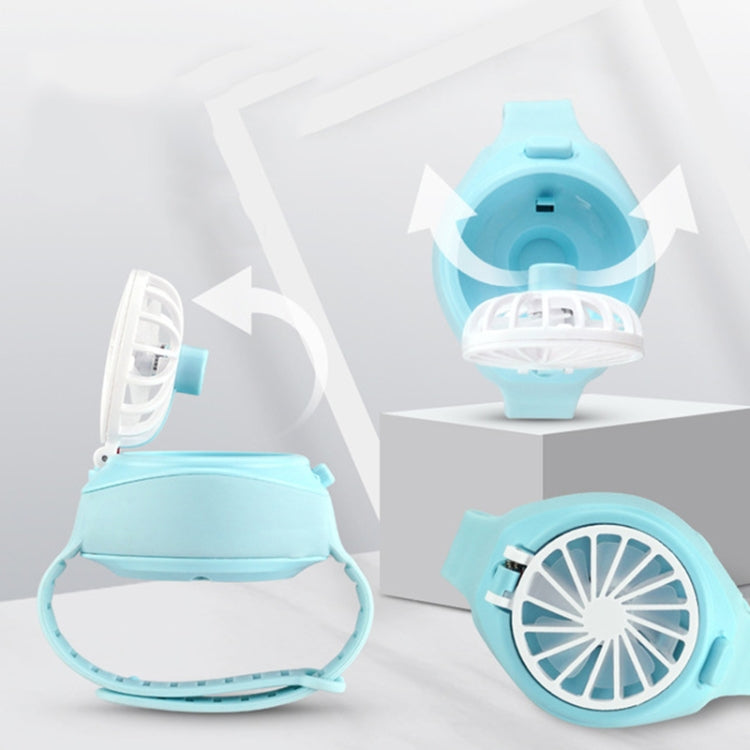 USB Mini Charging Lazy Watch Small Fan Creative Student Child Gift