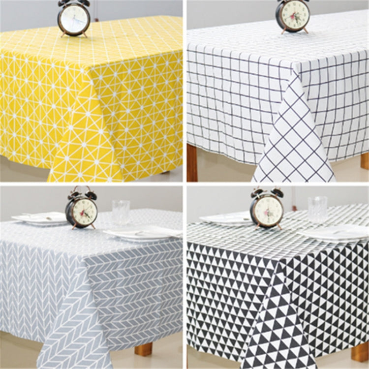 Cotton Linen Tablecloth Dust-proof Rectangular Dining Table Cloth Tea Tablet TV Mat, Size:140x220cm