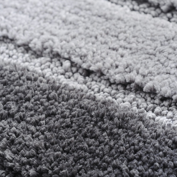 Stripe Indoor Anti-slip Bathroom Kitchen Floor Mat Microfiber Rug Carpet, Size:46x71cm