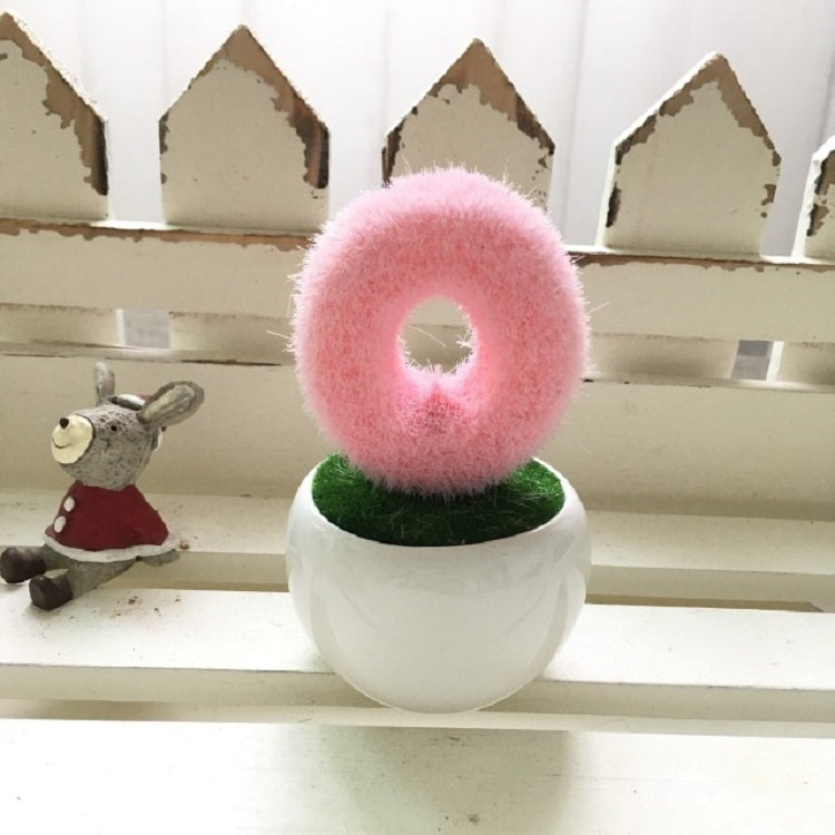 4 PCS Love Simulation Flower Pot Home Decoration Plant Potted Decoration