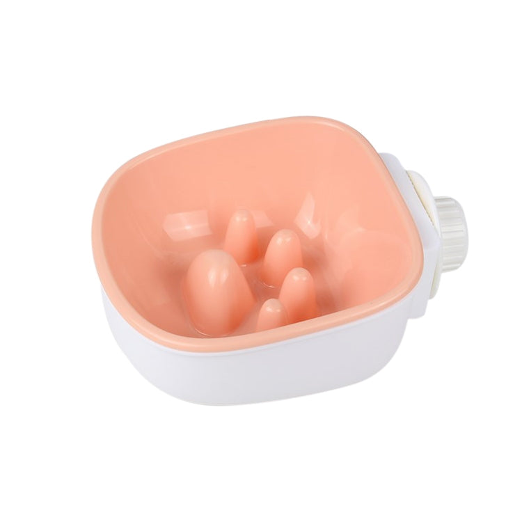 Dog and Cat Anti-choke Feeding Water Hanging Bowl Creative Plastic Pet Bowl, Style:Anti-choke