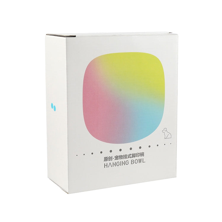 Dog and Cat Anti-choke Feeding Water Hanging Bowl Creative Plastic Pet Bowl, Style:Anti-choke