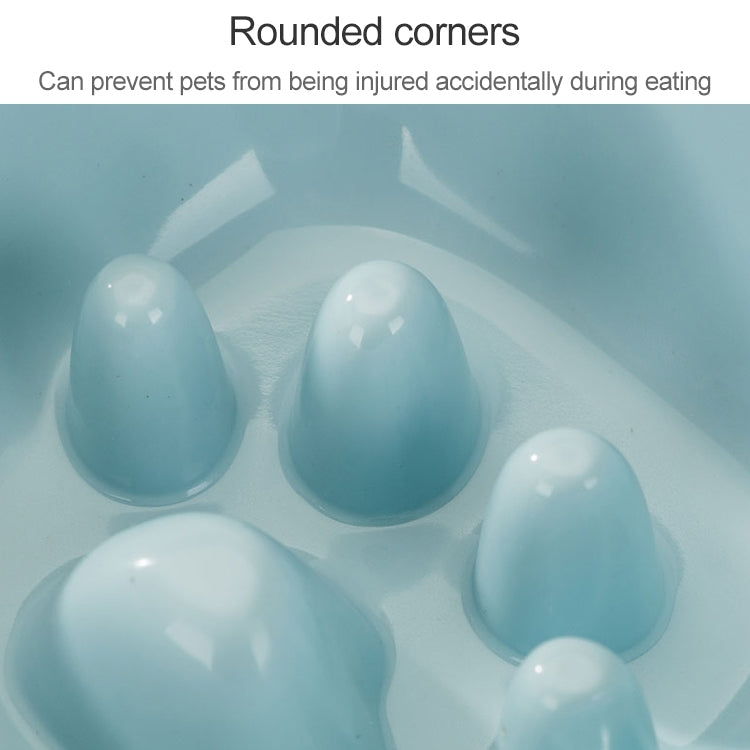 Dog and Cat Anti-choke Feeding Water Hanging Bowl Creative Plastic Pet Bowl, Style:Anti-choke