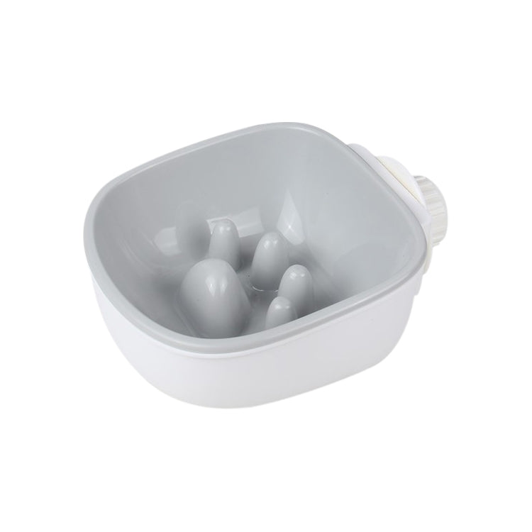 Dog and Cat Anti-choke Feeding Water Hanging Bowl Creative Plastic Pet Bowl, Style:Anti-choke