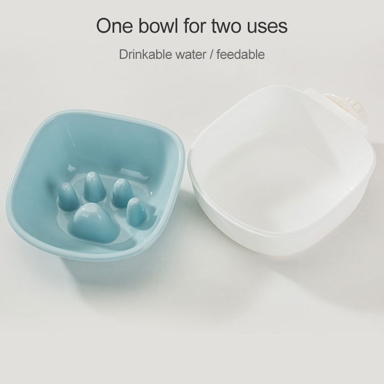 Dog and Cat Anti-choke Feeding Water Hanging Bowl Creative Plastic Pet Bowl, Style:Anti-choke
