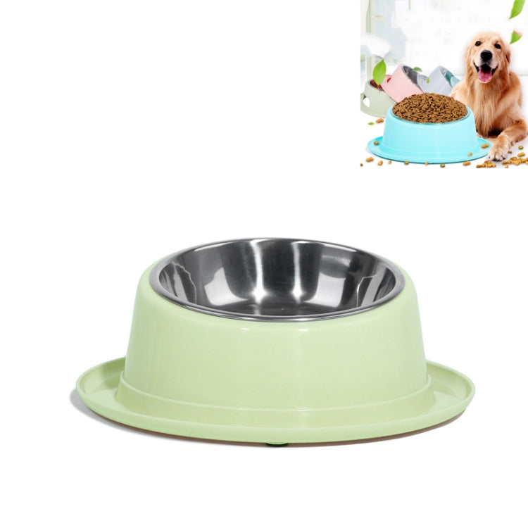 Safe Non-toxic Non-slip Stainless Steel Cat and Dog Bowl Pet Supplies