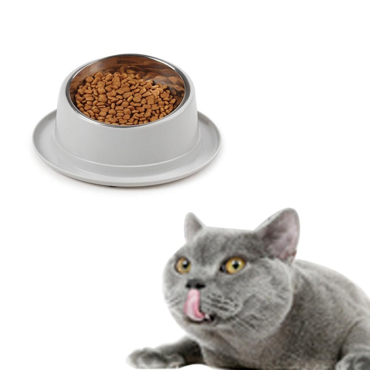 Safe Non-toxic Non-slip Stainless Steel Cat and Dog Bowl Pet Supplies